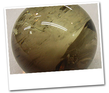 透明感とボリュームのある高品質シトリン（黄水晶）45mm玉